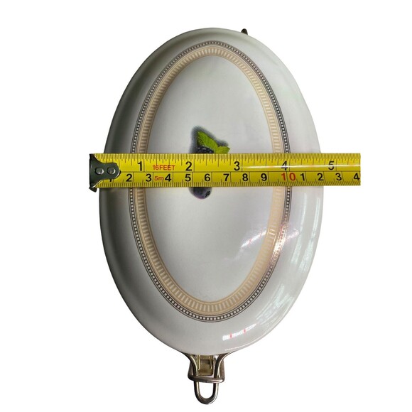 VTG KNOTT’S BERRY FARM 2007 Canister Storage Jar Hinged Lid Ceramic Fruit Print - Picture 8 of 16